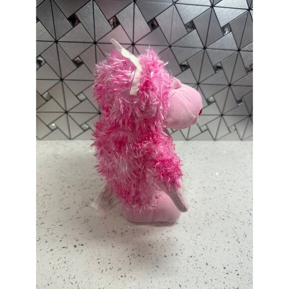 Gemmy PINK Funky Munky Animated Plush Raining Men Singing Dancing 10” RARE - Picture 3 of 11